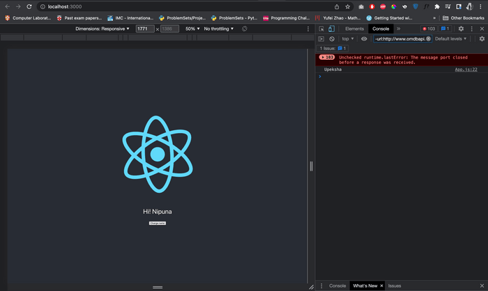 change state not working